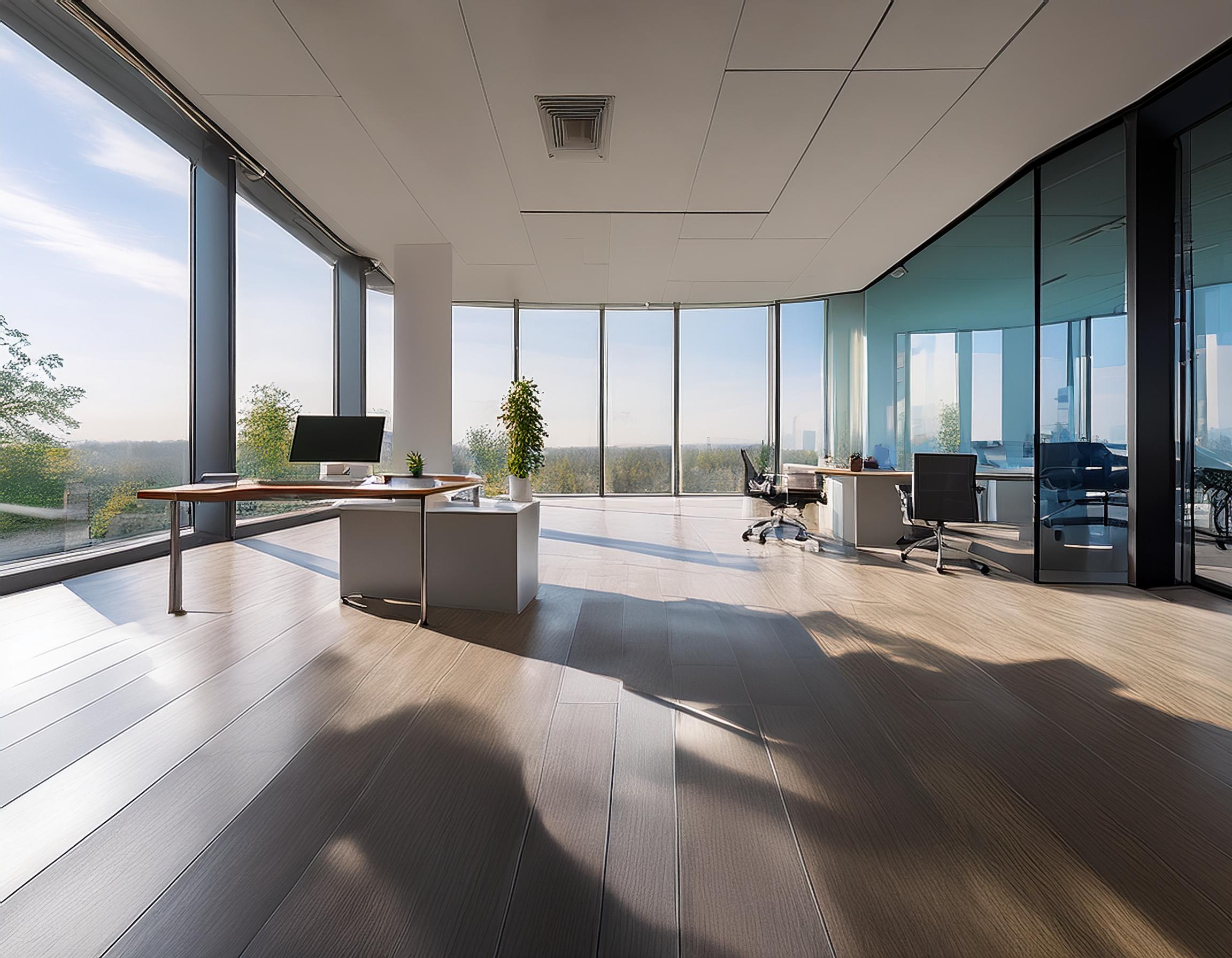 Elegantes Büro in Frankfurt am Main mit klassischem Design und professionellem Ambiente